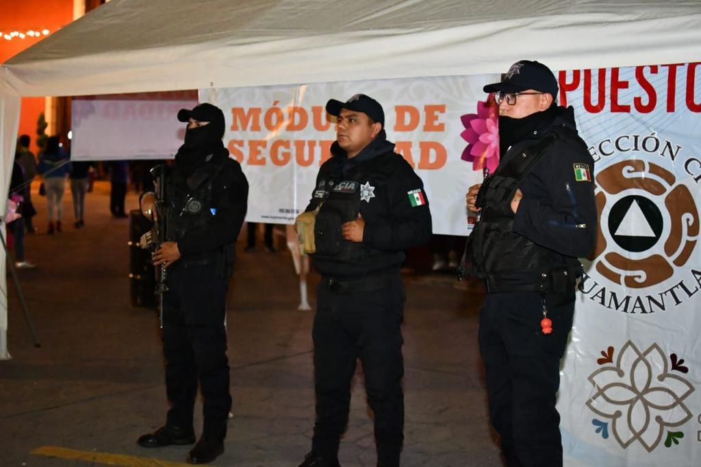 Pone en marcha la Policía de Huamantla operativo con motivo de Aldea Mágica 2023